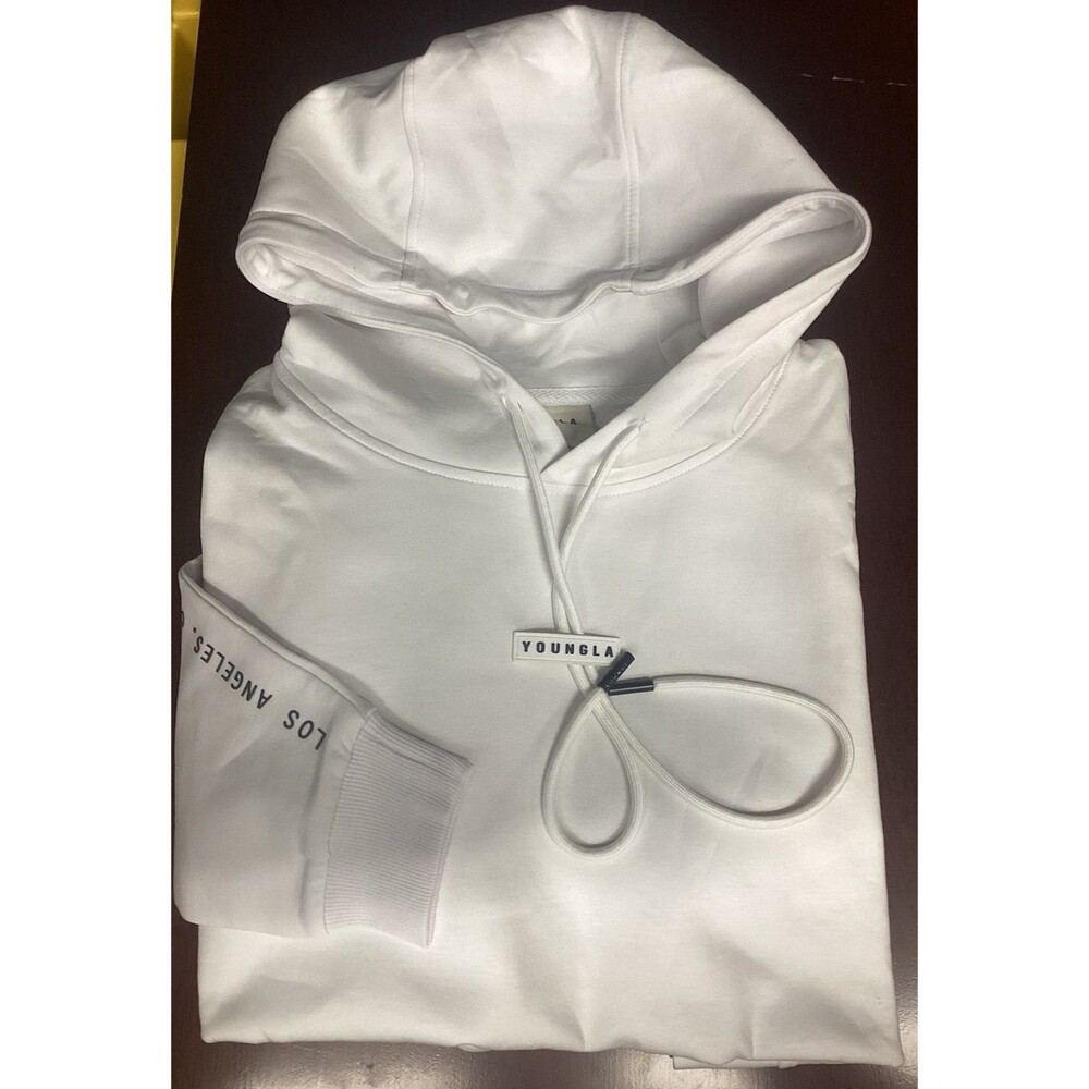Young LA Women’s Hoodie White Small New Inspire The Next Generation